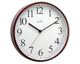 Acctim Larvik Dark Wood Wall Clock
