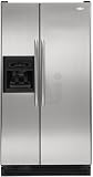 Review Maytag  / Maytag MSD2550VEW 25.0 cu. ft. Side-By-Side Refrigerator with Adjustable Spill-Catcher Shelves, Gallon Door Bins, Humidity-Controlled FreshLock Crisper and Store-N-Door Ice Dispensing System: White (Actual Color Not Shown)