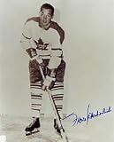 Frank Mahovlich Autographed / Signed 8x10 Black & White Hockey Photo - Toronto Maple Leafs