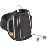 Case Logic True Sport Universal Armband Case for MP3 Players (Black/Pink)