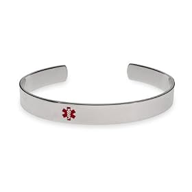 Eve's Addiction Medical ID Cuff Bracelet