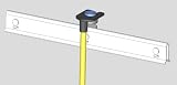 Installation Pole for Magster Magnetic Drop Ceiling Hooks