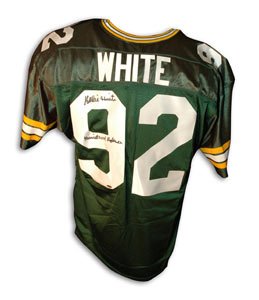 Reggie White Signed Green Bay Packers Jersey - Minister of Defense