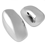 1 Pair Automotive Chrome Mirror Bottom Cover Trim Kit without LED Turn Signals Light... by Astra Security