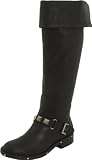 Kensie Girl Women's Gianno Boot,Black,8.5 M US