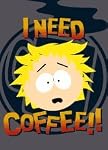 South Park I Need Coffee Magnet SM1084