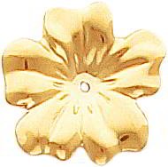 14K Yellow Gold Flower New |C