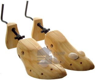 Great Ideas PACK OF 2 x Professional Men's 3 Way Shoe Stretchers Made From Solid Pine Wood - Expands Length, Width And Height Of Tight Fitting Footwear