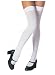 Opaque Thigh High Stocking - White