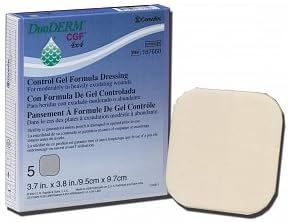 DuoDerm CGF Control Gel Formula Dressing (Size: 4"X4", 20 Per Box)