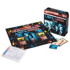 Law & Order Detective Game in Tin