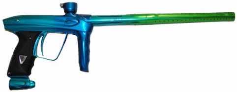 2014 DLX LUXE 2.5 Paintball Marker / Gun - Polish Teal Fade - RARE