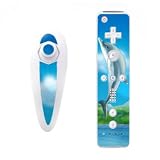 Dolphins Design Nintendo Wii Nunchuk + Remote Controller Protector Skin Decal Sticker