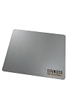 GamersWear STAINless Mousepad Mauspad 295 x 2.9 x 240 mm silber