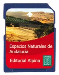 Satmap GPS System Karte Naturschutzgebiete Andalusiens