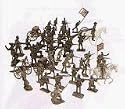 Gettysburg Action Figure Bag of 50 figures and Accessories