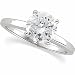 1.00 Carat Diamond Choice of White or Yellow Gold Bridal Engagement Ring Round K-SI1