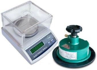 100 Sqcm Round Sample Cutter+Precision Electronic Balance Scale 600g 0.01g USG