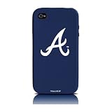 MLB Atlanta Braves Varsity Jacket Silicone Shield for Apple iPhone 4 and 4S