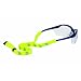 Chums Safety 12303 Enhanced Visibility Retainer with Reflective Silver Chevron Imprint, Neon Yellow (Pack of 6)