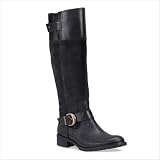 Ladies Bethel Buckle Tall Boots in Butter Pecan Color: Dark Brown, Size: 5.5, Width: W by 