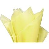 Bulk LIGHT YELLOW 15"x20" Tissue Paper - 100 Sheets