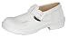 Abeba� Damen und Herren Berufs- Halbschuh wei� S2