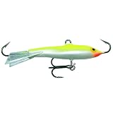 Rapala Jigging Rap Balanced Jigging Lures Size: 2; Color: Silver Flo Chart (SFC)