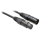 Elite Aes/Ebu Cable 5Ft - Male-To-Female Neutrik With White Earbud Headphones