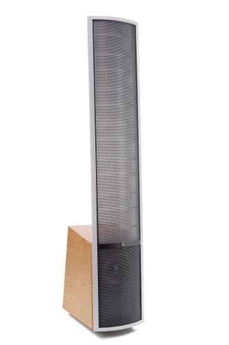 MartinLogan Vantage High-Performance Electrostatic Speaker (Single, Natural Cherry/Clear Aluminum)