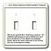 Londons Times Funny Music Cartoons - Experimental Cartoon Use Your Imagination, Then Laugh - Light Switch Covers - double toggle switch