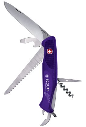 Wenger 16503 / 16946 (1.077.092.027) Official World Scouts Ranger 55 Swiss Army Knife