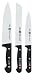 Zwilling 34638-000-0 Twin Chef Messer Set, 3-teilig