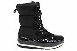 Rubber Duck Womens Black Patent Trek Joggers Boot