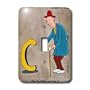 Londons Times Funny Music Cartoons - Old Man And The C -With Apologies To E. Hemmingway- - Light Switch Covers - single toggle switch