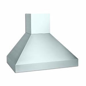 Vent-A-Hood EPI18236-SS Stainless Steel Euroline Pro 550 CFM 36\” Euro-Style Island Range Hood with F