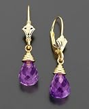 14k Gold Amethyst Brio Earring (3-1/5 ct. t.w.)