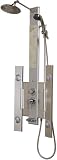 PULSE Showerspas 1012 Hana Pre-plumbed Anodized Aluminum Shower System