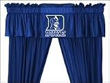 NCAA Duke University Blue Devils - 5pc Jersey Drapes / Curtains and Valance Set