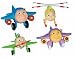 4-pc. Jay Jay the Jet Plane Diecast Set