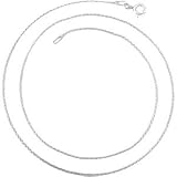 Sterling Silver Baby Wheat Chain Necklace 18 Inches - JewelryWeb