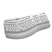 Adesso Intellimedia MediaPro Flat Ergonomic MAC USB White Keyboard with 2 USB Ports  ( AKB-805MAC)