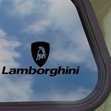 Lamborghini Black Decal Logo Bull Car Truck Window Sticker 