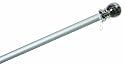 Silver Spinning Flag Pole