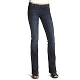 7 For All Mankind Ladies Rocker Boot Cut Jean with Stone Squiggle in Vista Del Mar by 7 For All Mankind
