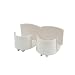 KitchenArt 10002 Adjust-A-Rack, Stores 24 Items, White