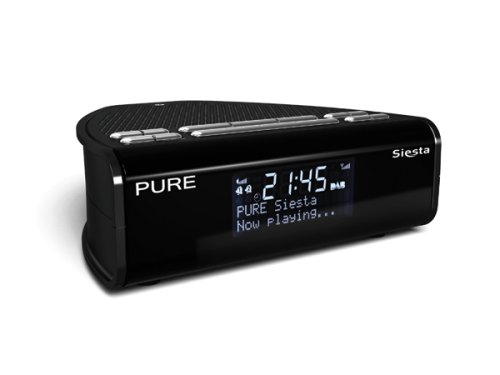 Childrens Toyshop  Electronics : PURE VL-60907UK Siesta, Black DAB Digital Clock Radio