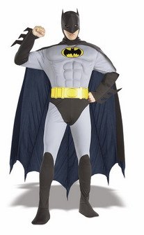 Rubies Fancy Dress – Deluxe Batman 3D Superhero