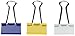 Sparco Binder Clip, Medium, 1.25-Inch Wide, 5/8-Inch Capacity, 24 per Box, Assorted (SPR02271)