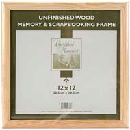 Darice Memory Frame 12"X12" Unfinished 42090